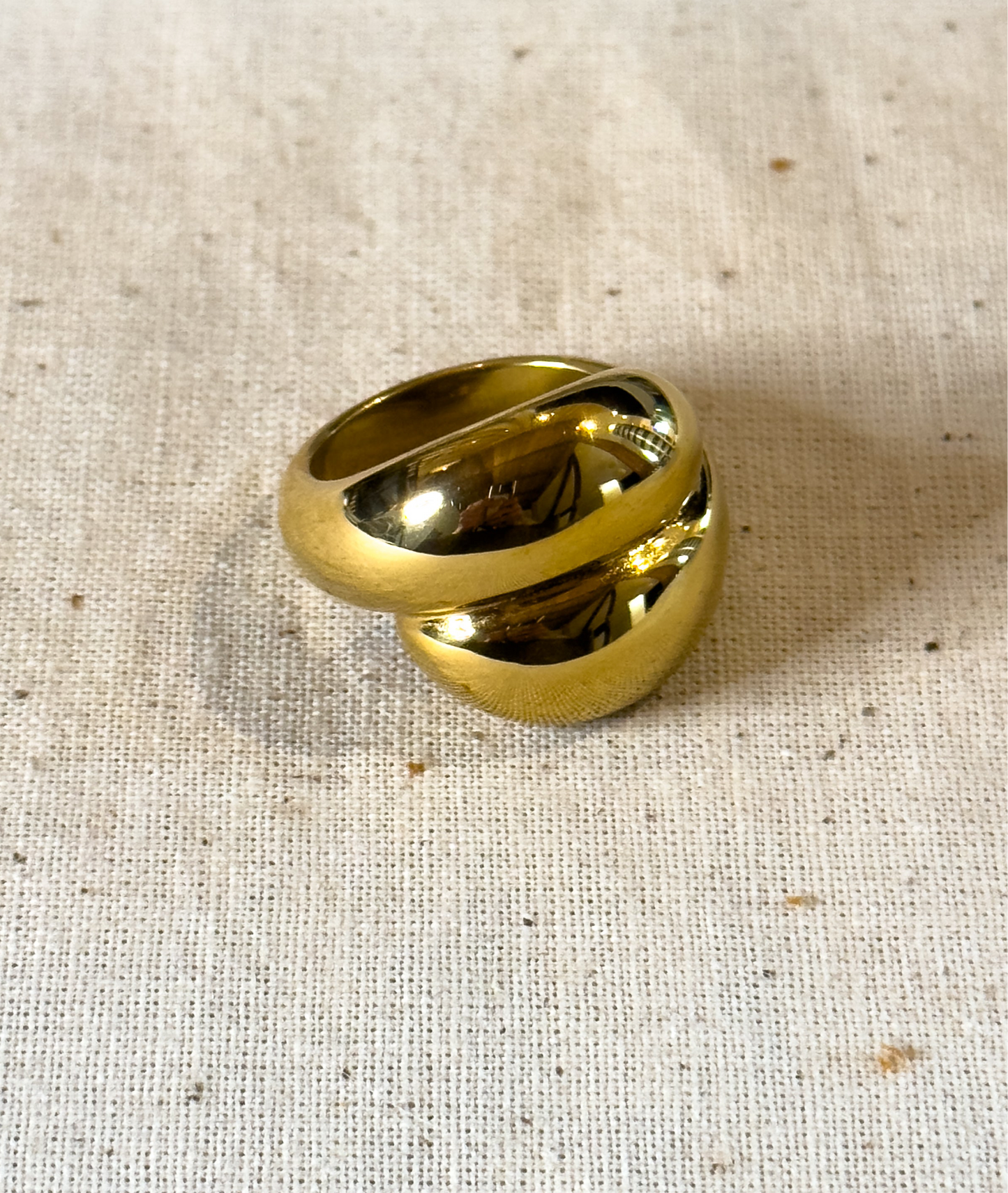 Milan - Double Band Chunky Ring