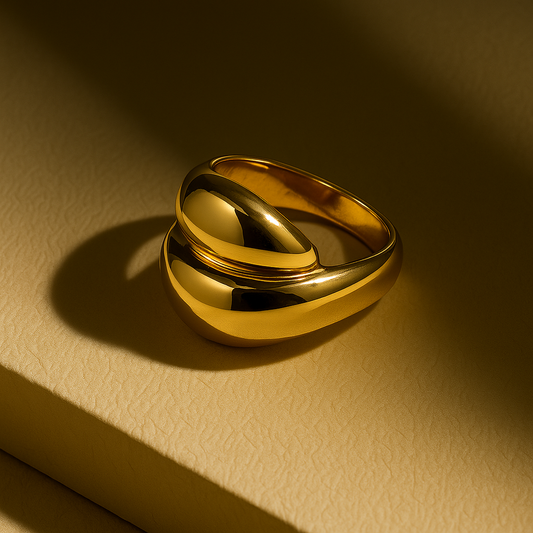Milan - Double Band Chunky Ring