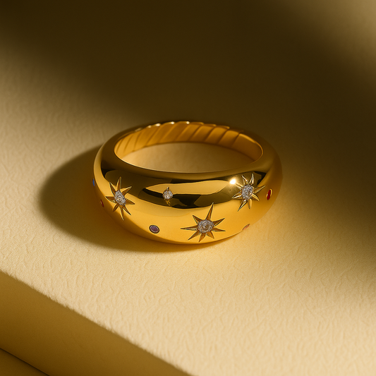 Ischia - Chunky Star Ring