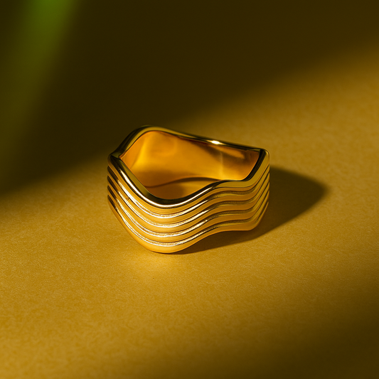 Milan - Wave Ring